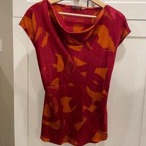 Josie Natori XS Silk Top